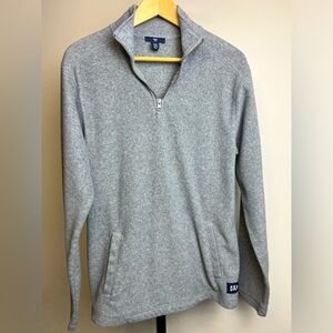 GAP quarter zip fleece sweater
